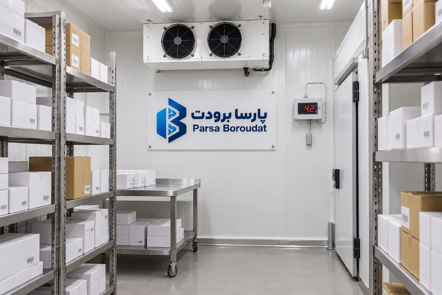 پارسا برودت — تجهیزات و خدمات سردخانه